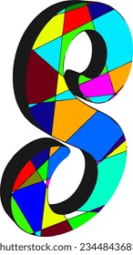 Vector letters. Each color can be changed at your discretion...