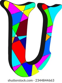 Vector letters. Each color can be changed at your discretion...