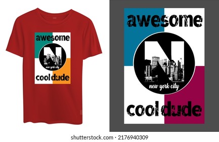 vector letters mockup t shirt design