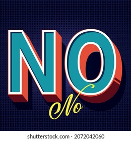 vector letters with titles like sweet, no, why ?, split elustrative designs for promotion
