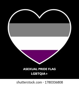 Vector Lgbt Asexual Pride Flag