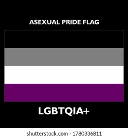 Vector Lgbt Asexual Pride Flag