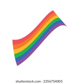 Vector lgbt flag rainbow flag lgbtq pride
