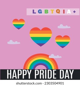 Vector of the LGBTQ community