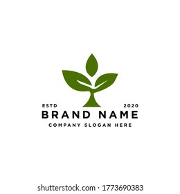 vector life of tree logo design inspiration