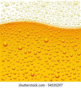 Vector light beer texture