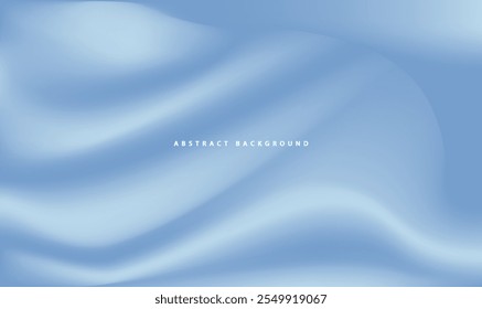 Vector Light Blue Abstract Mesh Wallpaper Design - Fluid, Futuristic Digital Background for Advertisement