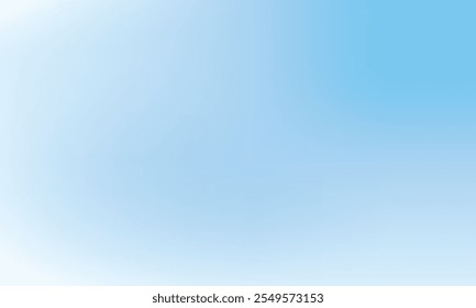 Fundo de gradiente azul claro do vetor