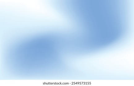 Vector Light Blue Gradient Background
