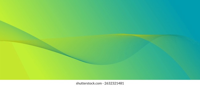 Vector Fondo abstracto de concepto corporativo moderno azul claro con patrón de color amarillo claro ondulado editable. EPS10