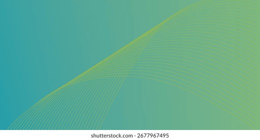 Vector Fondo abstracto de concepto corporativo moderno azul claro con patrón de color amarillo claro ondulado editable. EPS10