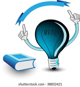Vector light bulb