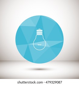 Vector Light Bulb Icon