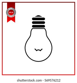 Vector Light Bulb Icon