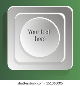 Vector light circle icon