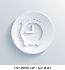 Vector light circle icon. Eps10