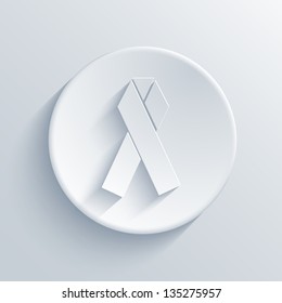 Vector light circle icon. Eps10