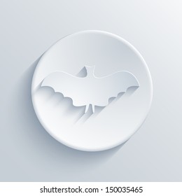 Vector light circle icon. Eps10