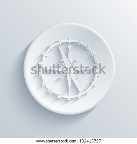 Vector light circle icon. Eps10