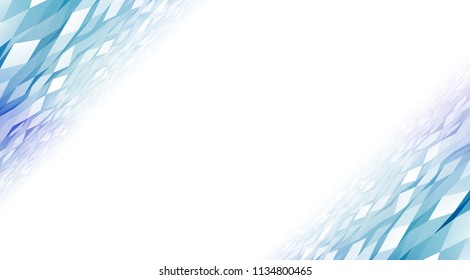 Vector light colored low-poly, polygonal background for web. Digital illustration. 3D design template. Pastel colors. Abstract fond. Horison. Diagonal white line. 