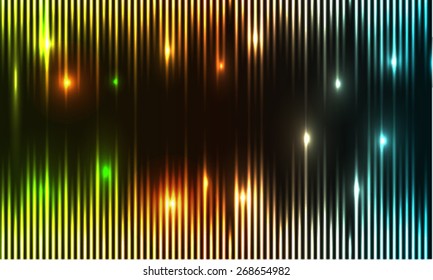 Vector light colorful straight lines background.