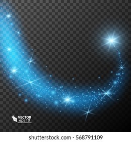 Vector light element isolated on a transparent background, eps_10