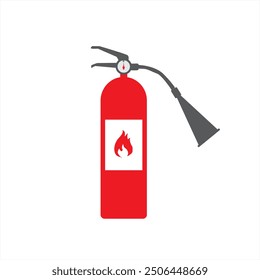 vector light fire extinguisher, fire extinguisher