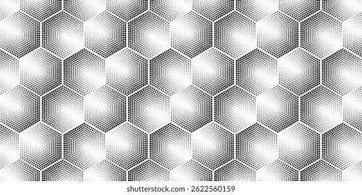 Vector light gray geometric halftone seamless pattern. Retro pointillism vector seamless background. Vector bright dotted texture. Vector continuous abstract retro pattern