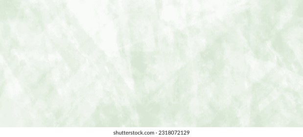 Vector light green watercolor art background. Hand drawn vector texture. Hand painted pastel watercolor texture for cards, flyer, poster, banner, and cover. Brushstrokes and splashes. Template.