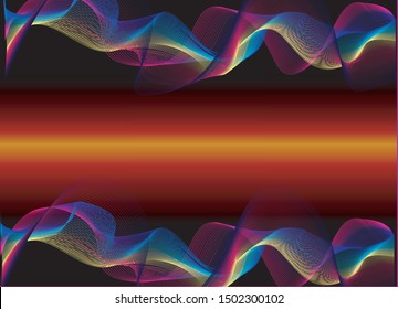 Vector light grid abstract . computer geometric digital connection structure with space for text