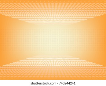 vector light orange dot halftone style background present on your product or business concept