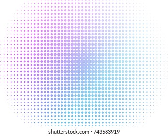 vector light pink,blue,purple dot halftone style background design business backdrop
