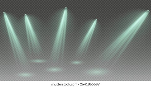 Vector light set includes light source, studio lighting. It also includes spotlight lighting and spotlight PNG. Finally, it includes light rays and light effect. For Holidays
