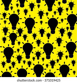 Vector light sign ideas, can be used for wallpaper, cover fills, web page background, surface textures.Pattern background.