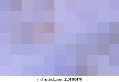 Vector Light Slate Blue Background. Geometric Texture From Light Slate Blue Squares. Abstract Pattern Of Square Pixels. Creative Design Template For Celebration And Season Decoration. A Backing Of