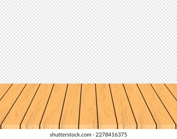 Vector light wood background realistic