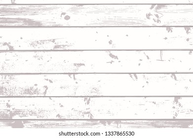 Vector light wood background table, top view. Rustic wooden wall texture. Surface with old natural wooden pattern. 