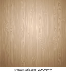 Vector Light Wooden Seamless Texture. Editable pattern in swatches. Clipping paths included in additional jpg format.