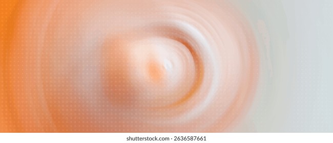 Vector light yellow background of swirling creamy texture