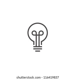 Vector Lightbulb Icon