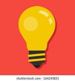 Vector Lightbulb Icon