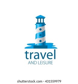 vector lighthouse logo