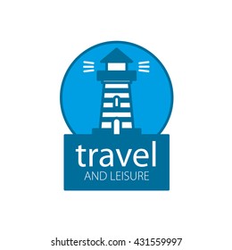 vector lighthouse logo