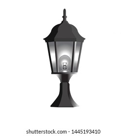 vector lighting lamp illustration.interior design