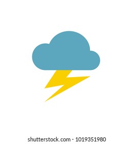 vector lightning icon