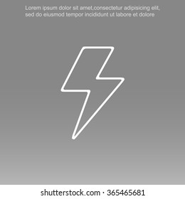 Vector Lightning Icon