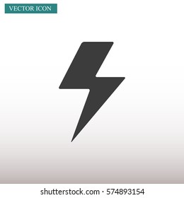 Vector Lightning Icon