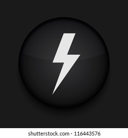 Vector  lightning icon. Eps10. Easy to edit