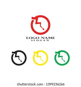 Vector - Vector lightning icon logo and symbols