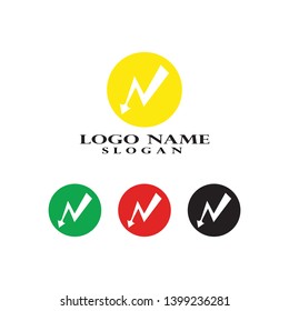 Vector - Vector lightning icon logo and symbols